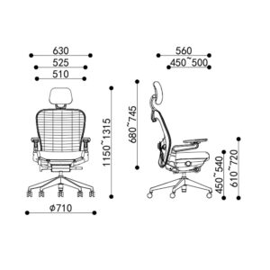 ghế nhân viên eagleseating oc2005b