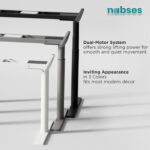 chân bàn nâng hạ lumi tb10-23d
