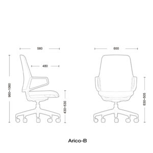 ghế phòng họp goodtone mc1920c