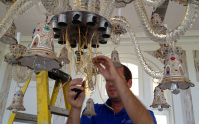 den trang tri noi that