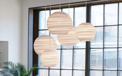 đèn vải trang trí nội thất