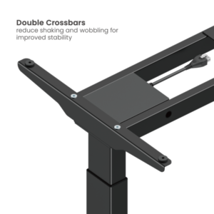 chân nâng hạ không bao gồm mặt bàn lumi b12-23d