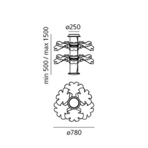 đèn treo archiproducts l446