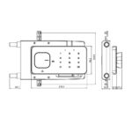 khóa mật khẩu tủ nội thất wangtong M-1604