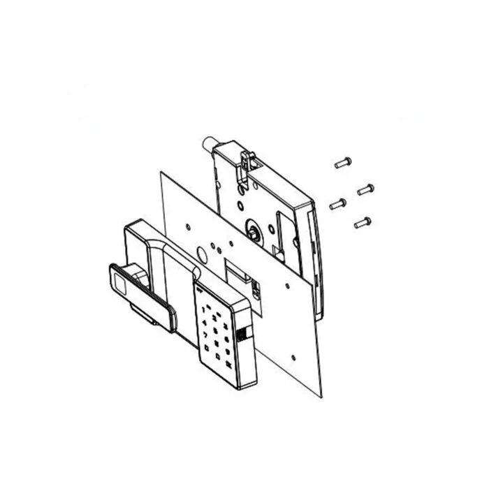 khóa mật khẩu tủ nội thất wangtong m-1604
