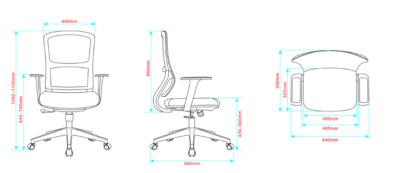 ghế nhân viên nabses c-520