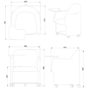 ghế tiếp khách sitzone c-ar01