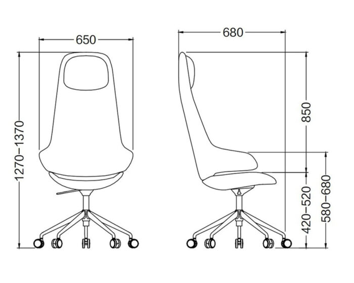 ghế họp sitzone c-07a