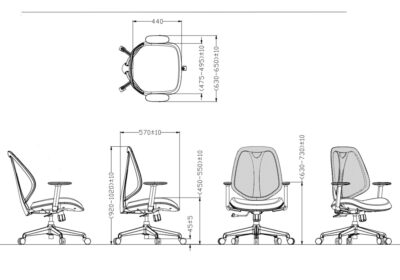 ghế nhân viên goodtone c-moira