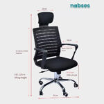 ghế nhân viên nabses x-01