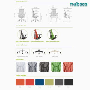 ghế lãnh đạo nabses moon b998