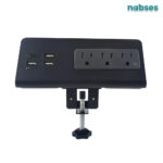 ổ cắm điện kẹp bàn nabses sh-001