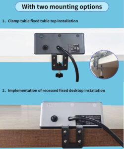 ổ cắm điện kẹp bàn nabses sh-001