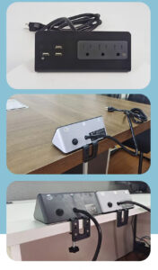 ổ cắm điện kẹp bàn nabses sh-001