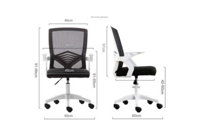 kích thước ghế làm việc