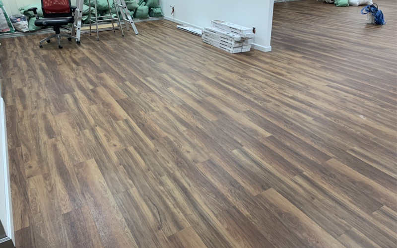 lót sàn giả gỗ