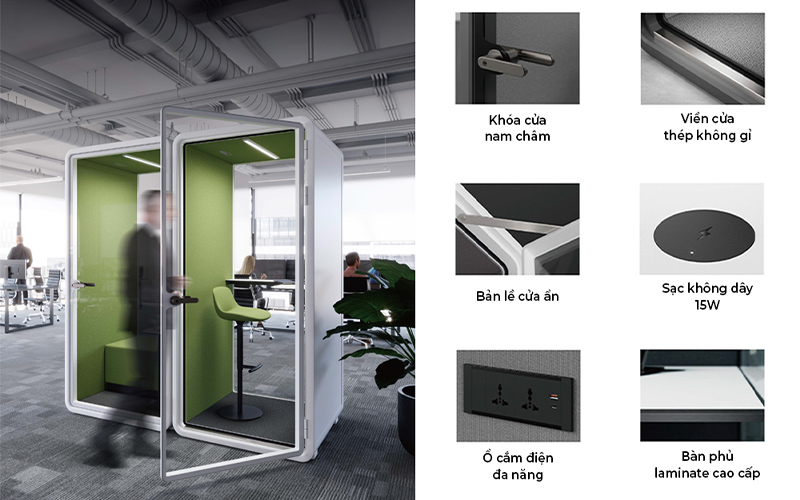 acoustic call pods
