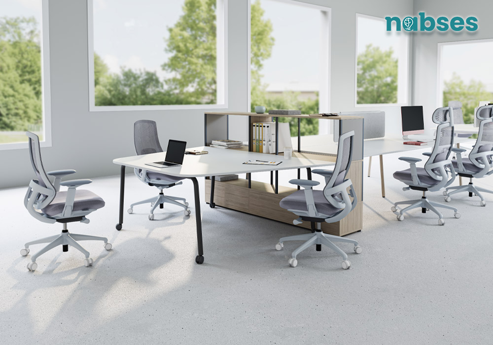 ghế nhân viên nabses ch-530b