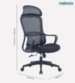 ghế nhân viên nabses ym99