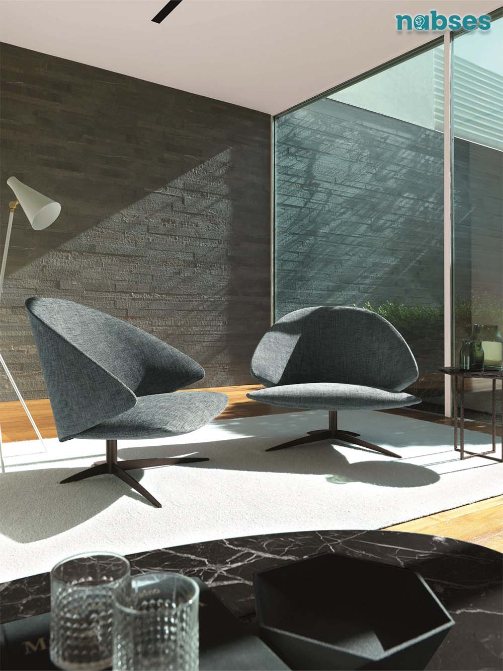 ghế armchair nabses sf2337