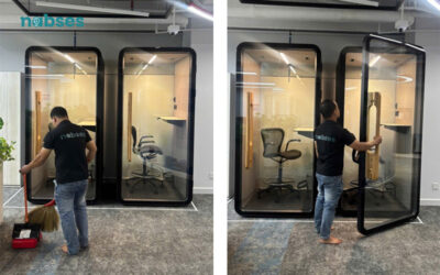 office open booth