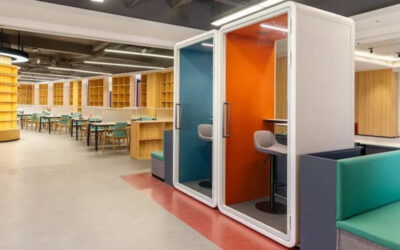 modern office phone booth
