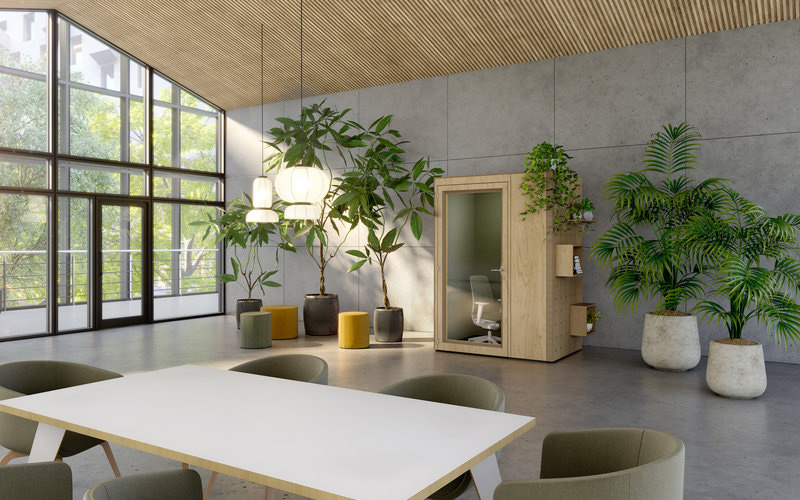 office booth at home