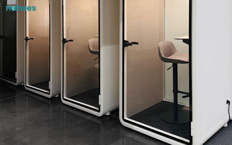 cabin làm việc cách âm