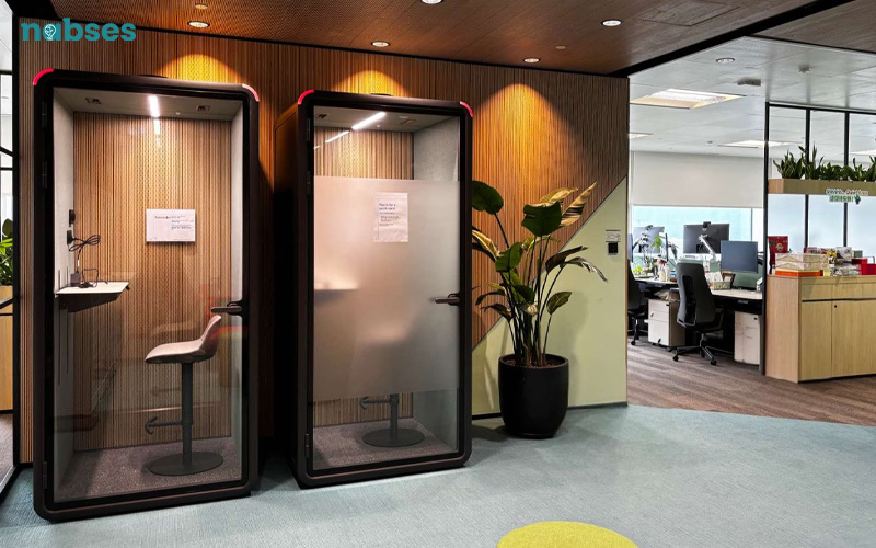 cabin làm việc cách âm