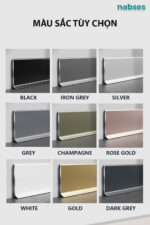 Nẹp Len Chân Tường Nabses RMS-A-2