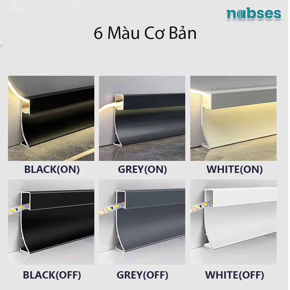 nẹp len chân tường nabses rms-a-9