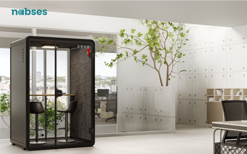 phone booth văn phòng 2 người