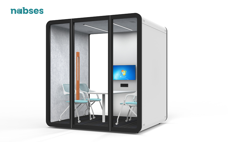 phone booth văn phòng 4 người