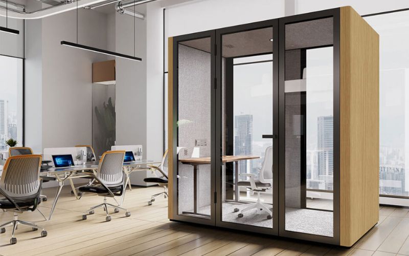 thi công cabin cách âm