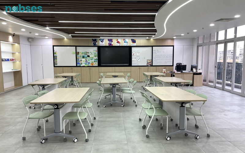 bàn ghế phòng đào tạo