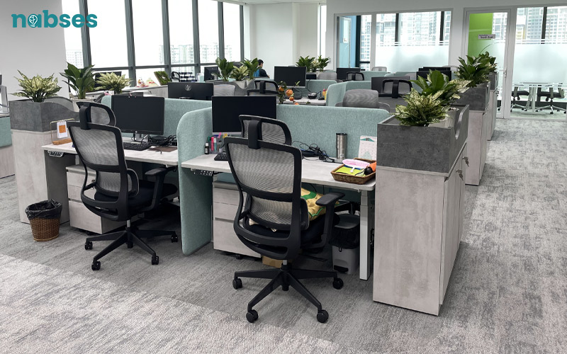 bộ bàn ghế công thái học