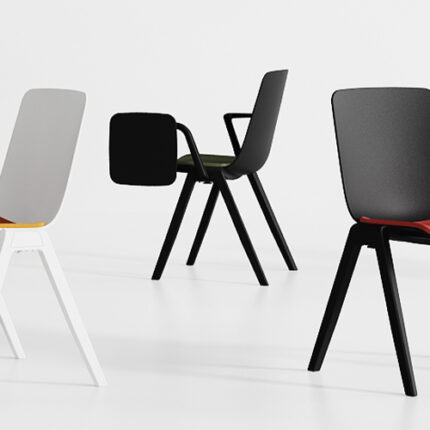 ghế đào tạo liền bàn