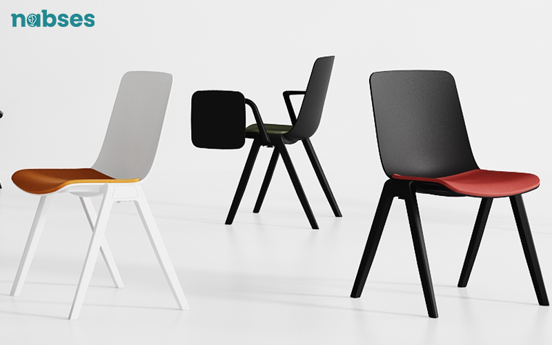 ghế đào tạo liền bàn