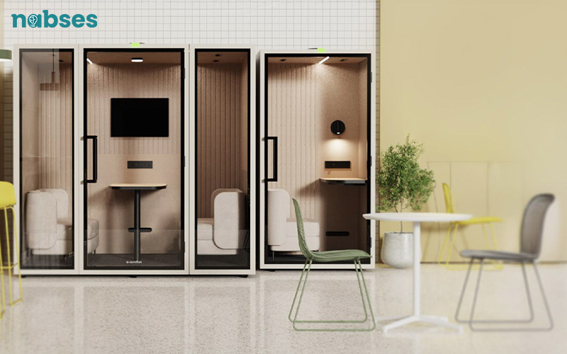 phòng cách âm họp online