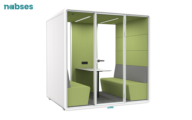 phòng cách âm họp online