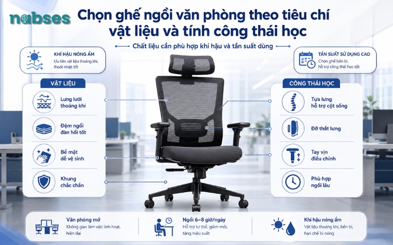 Ghế ngồi văn phòng 