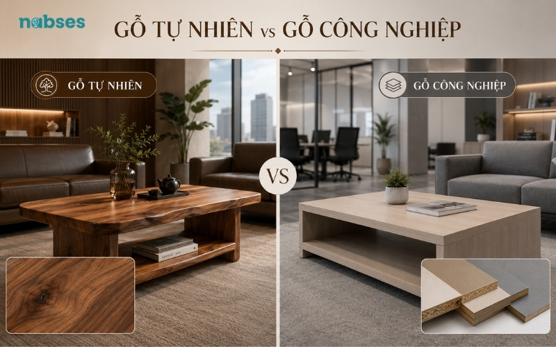 Bàn sofa gỗ 
