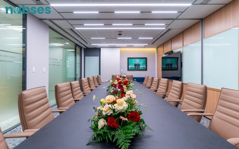 bàn họp văn phòng hiện đại